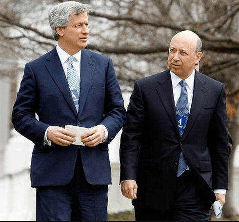Best US Investment Banks - Jamie Dimon and Lloyd Blankfein CEOs