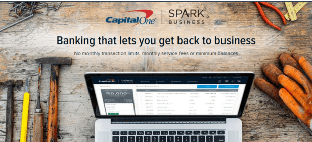 Capital One - online business checking account
