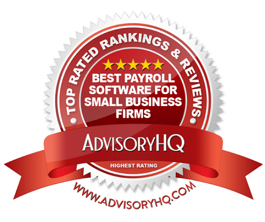Best Payroll Software For Small Business Firms Red Award Emblem