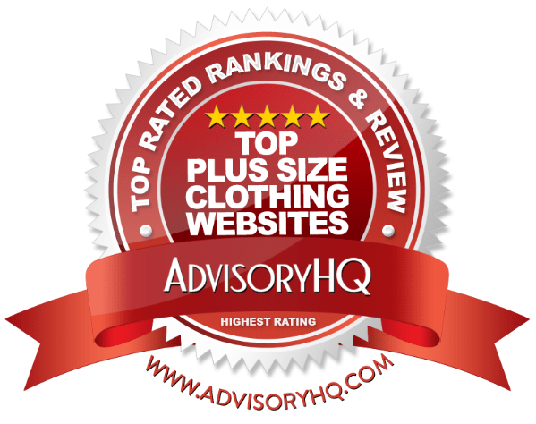 Top Plus Size Clothing Websites Red Award Emblem