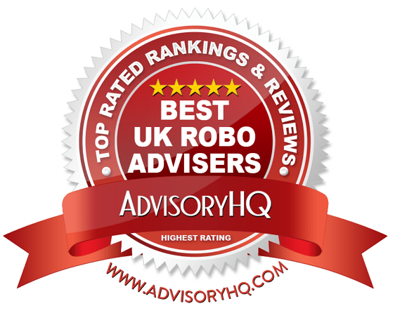 Best UK Robo Advisers Red Award Emblem