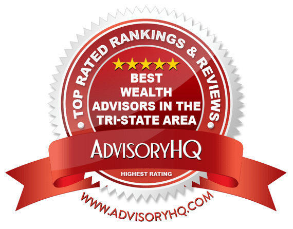 Best Financial Advisors in Tri State Area Red Award Emblem