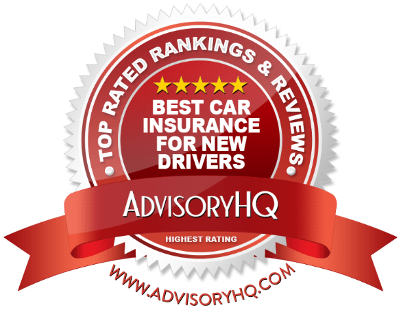 Best Car Insurance For New Drivers Red Award Emblem