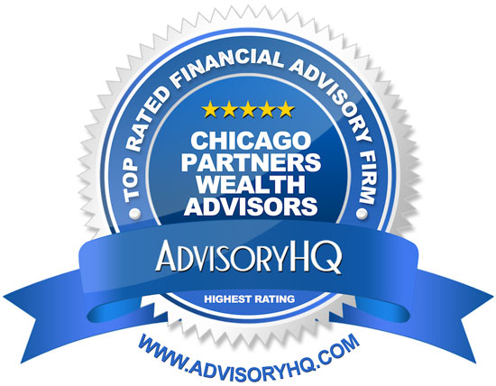 Chicago Partners Wealth Advisors Blue Award Emblem