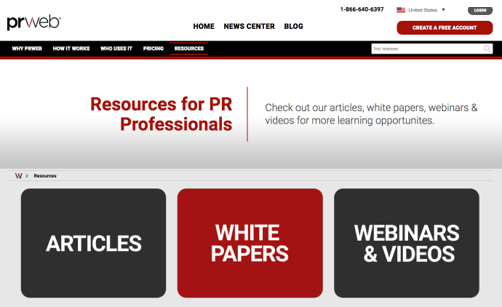 free press release websites from PRWeb