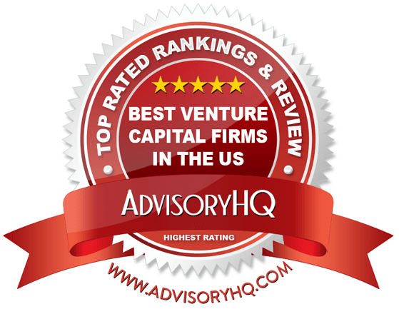 Best Venture Capital Firms in the US Red Award Emblem
