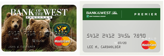 master cards of bank of the west review