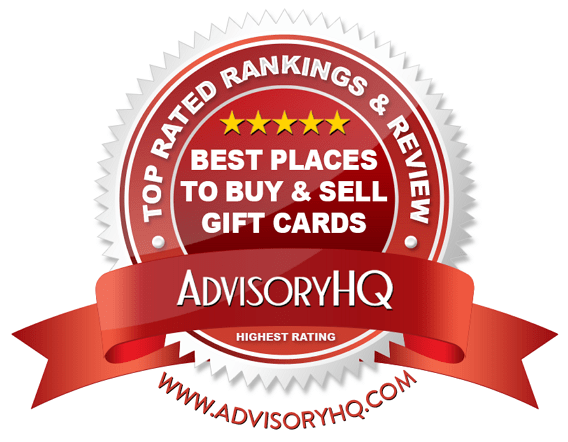 Best Places to Buy & Sell Gift Cards Red Award Emblem