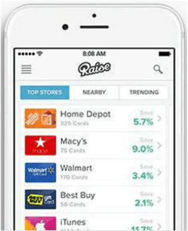 Raise - best place to sell gift cards