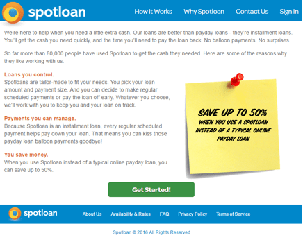 loans like spot loan