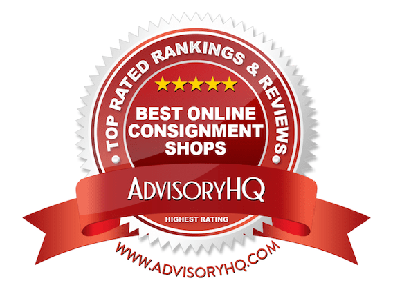 Best Online Consignment Shops Red Award Emblem