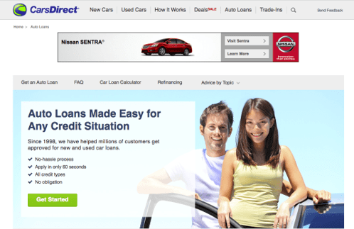 best online auto loans with carsdirect