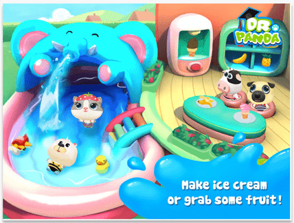 Dr. Panda’s Swimming Pool free apps for toddlers