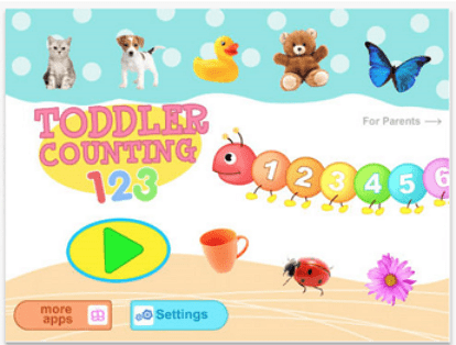 toddler counting 123 free toddler apps