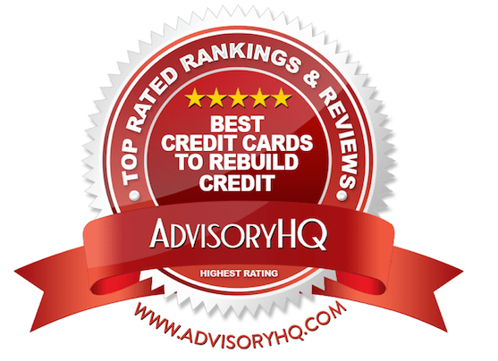 Best Credit Cards to Rebuild Credit Red Award Emblem