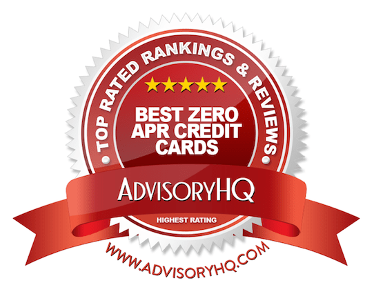 Red Award Emblem for Best Zero APR Credit Cards