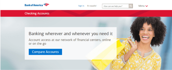 bank of america offers