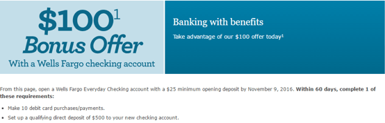 best checking account offers