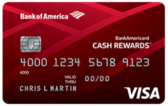 BankAmericard Cash Rewards™​ - credit cards for no credit