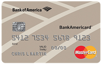 BankAmericard® Secured Credit Card - credit card to rebuild credit
