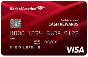 BankAmericard Cash Rewards™ Credit Card for Students - student credit cards with no credit