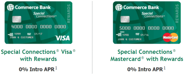 Commerce Bank Special Connections® with Rewards - compare best credit cards