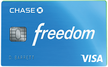 Chase Freedom® Card - the best credit cards