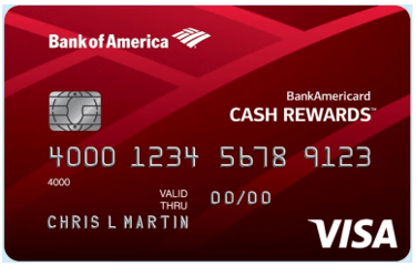 BankAmericard Cash Rewards™ for Students - college credit cards