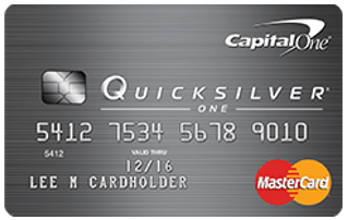 Capital One® Quicksilver One® - low interest credit cards for fair credit