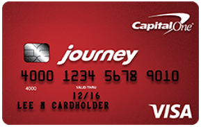 Journey Student Credit Card by Capital One - credit cards for students with bad credit