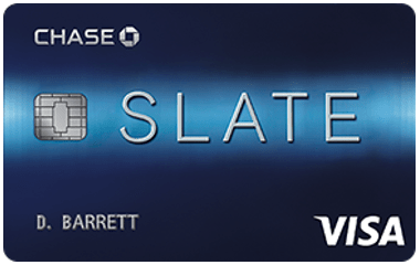 Chase Slate Credit Card - 0 balance transfer fee