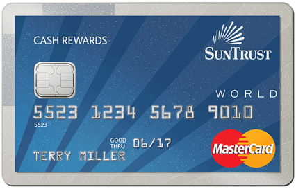 SunTrust Cash Rewards Credit Card - no balance transfer fee credit cards