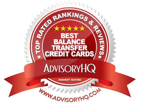 Red Award Emblem for Best Balance Transfer Credit Cards