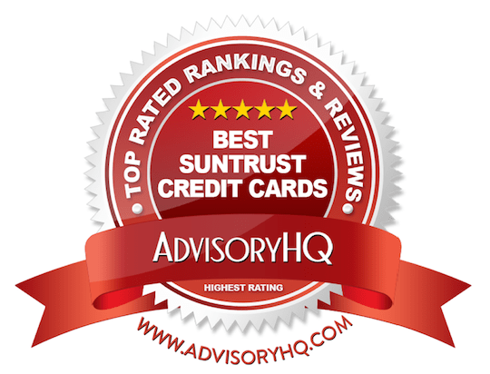 Best Suntrust Credit Cards Red Award Emblem