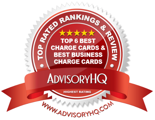 Best Charge Cards & Best Business Charge Cards Red Award Emblem