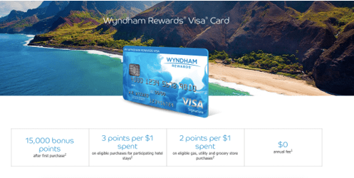 Barclaycard Wyndham Rewards Visa Signature Credit Card