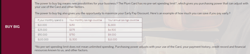 The Plum Card® - business charge cards