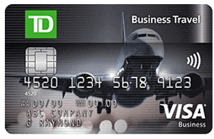TD Business Travel Visa - top credit cards in canada