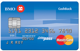 BMO® CashBack® MasterCard® - best travel credit card in canada