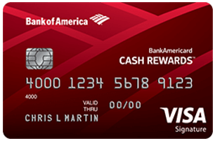 BankAmericard Cash Rewards™ Credit Card - credit card bonus offers