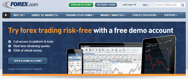 Forex.com - best forex trading platform