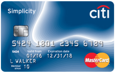 Citi Simplicity® Card - credit cards for good credit