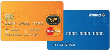Walmart - retail credit card for bad credit