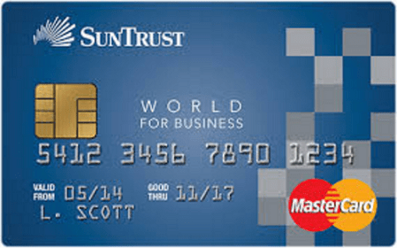 SunTrust World for Business Credit Card - suntrust credit cards