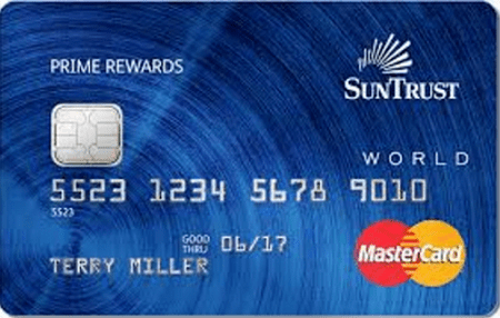 SunTrust Prime Rewards Credit Card - suntrust bank credit card