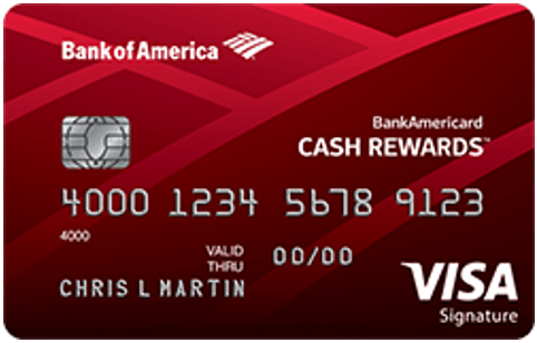 BankAmericard Cash Rewards™ Credit Card - visa credit card offers