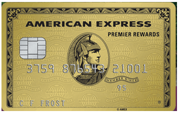 Premier Rewards Gold Card from American Express - charge credit card