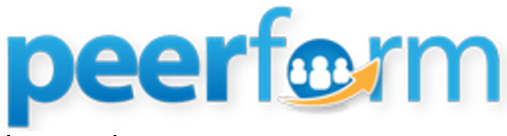 PeerForm logo offering peer-to-peer 3 and 6 month loans with no collateral and fixed rates