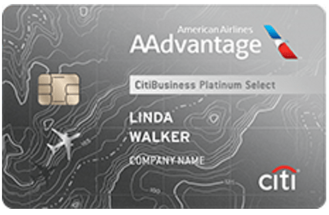 CitiBusiness® / AAdvantage® Platinum Select® World MasterCard® - citibank travel card