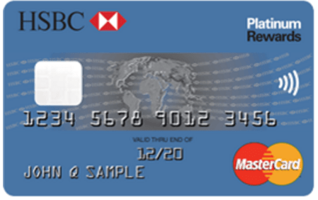 HSBC Platinum MasterCard® with Rewards Credit Card - compare credit card offers